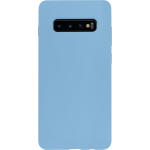 Bmax Liquid Silicone Case Hoesje Voor Samsung Galaxy S10 Plus - Denim Blue / Denim - Blauw