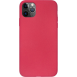 Bmax Liquid Silicone Case Hoesje Voor Iphone 11 Pro Max - Peach/bordeaux - Rood