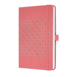 Sigel Notitieboek Jolie Impress A5 Hardcover Gelinieerd 'Salmon Pink'