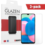 2-pack Bmax Samsung Galaxy A30s Screenprotector - Glass - 2.5d