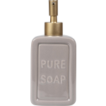 Quvio Zeep Dispenser 'Pure Soap' - - Grijs