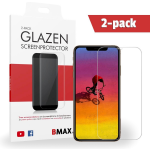 2-pack Bmax Apple Iphone Xs Max Screenprotector - Glass - 2.5d
