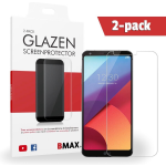 2-pack Bmax Lg G6 Screenprotector - Glass - 2.5d