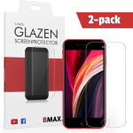 2-pack Bmax Apple Iphone Se 2020 Screenprotector - Glass - 2.5d