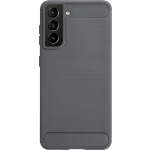 Bmax Carbon Soft Case Hoesje Voor Samsung Galaxy S21 Plus - - Grijs