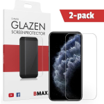 2-pack Bmax Apple Iphone 11 Screenprotector - Glass - 2.5d