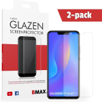 2-pack Bmax Huawei P Smart Plus 2018 Screenprotector - Glass - 2.5d