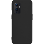 Bmax Essential Matte Case Oneplus 9 Hoesje - Black/ - Zwart