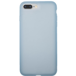 Bmax Liquid Latex Soft Case Hoesje Voor Iphone 7/8 Plus - Light Blue/licht - Blauw