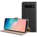 Bmax Leren Flip Case Hoesje Voor Samsung Galaxy S10e - - Zwart