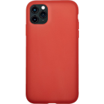 Bmax Liquid Latex Soft Case Hoesje Voor Iphone 11 Pro - Red/ - Rood