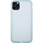 Bmax Liquid Latex Soft Case Hoesje Voor Iphone 11 Pro - Light Blue/licht - Blauw