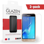 2-pack Bmax Samsung Galaxy J3 2016 Screenprotector - Glass - 2.5d