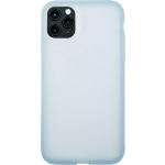 Bmax Liquid Latex Soft Case Hoesje Voor Iphone 11 Pro Max - Light Blue/licht - Blauw