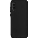 Bmax Liquid Silicone Case Hoesje Voor Samsung Galaxy A70 - Black/ - Zwart