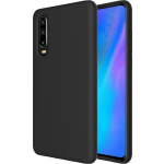 Bmax Liquid Silicone Case Hoesje Voor Huawei P30 - - Zwart