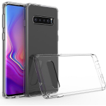 Bmax Tpu Hard Case Hoesje Voor Samsung Galaxy S10 - Transparant