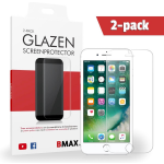 2-pack Bmax Apple Iphone 7 Plus Screenprotector - Glass - 2.5d