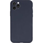 Bmax Liquid Silicone Case Hoesje Voor Iphone 11 Pro Max - Midnight Blue/donker - Blauw