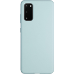 Bmax Liquid Silicone Case Hoesje Voor Samsung Galaxy S20 - Ice Blue/ - Turquoise