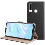 Bmax Leren Flip Case Hoesje Voor Huawei P30 Lite - - Zwart