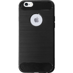 Bmax Carbon Soft Case Hoesje Voor Iphone 6/6s - Black/ - Zwart