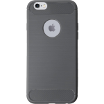 Bmax Carbon Soft Case Hoesje Voor Iphone 6/6s - Grey/ - Grijs