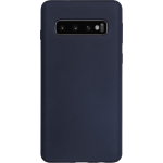 Bmax Liquid Silicone Case Hoesje Voor Samsung Galaxy S10 - Dark Blue/donker - Blauw