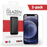 2-pack Bmax Iphone 12 Screenprotector - Glass - 2.5d