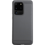 Bmax Carbon Soft Case Hoesje Voor Samsung Galaxy S20 Ultra - Grey/ - Grijs