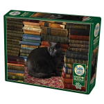 Cobble Hill Legpuzzel Library Cat 1000 Stukjes