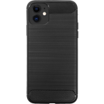 Bmax Carbon Soft Case Hoesje Voor Iphone 11 - Black/ - Zwart