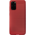 Bmax Carbon Soft Case Hoesje Voor Samsung Galaxy S20 Plus- Red/ - Rood