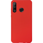 Bmax Liquid Silicone Case Hoesje Voor Huawei P30 Lite - Dark Red/donker - Rood