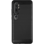 Bmax Carbon Soft Case Hoesje Voor Xiaomi Mi Note 10 Pro - Black/ - Zwart