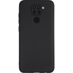 Bmax Essential Matte Case Xiaomi Redmi Note 9 Hoesje - Black/ - Zwart