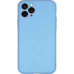 Bmax Liquid Silicone Case Hoesje Voor Iphone 11 Pro Max - Cornflower Blue/licht - Blauw