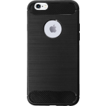 Bmax Carbon Soft Case Hoesje Voor Iphone 6/6s Plus - Black/ - Zwart