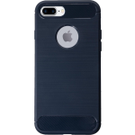 Bmax Carbon Soft Case Hoesje Voor Iphone 7 Plus - Blue/ - Blauw