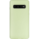 Bmax Liquid Silicone Case Hoesje Voor Samsung Galaxy S10 - Mint Green/mint - Groen