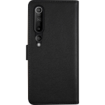 Bmax Leren Flip Case Hoesje Voor Xiaomi Mi 10 - Black/ - Zwart