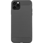 Bmax Carbon Soft Case Hoesje Voor Iphone 11 Pro - Grey/ - Grijs