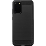 Bmax Carbon Soft Case Hoesje Voor Samsung Galaxy S20 Plus - Black/ - Zwart