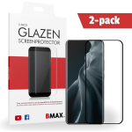2-pack Bmax Xiaomi Mi 11 Screenprotector - Glass - Full Cover 5d - Black
