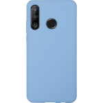 Bmax Liquid Silicone Case Hoesje Voor Huawei P30 Lite - Denim Blue / Denim - Blauw