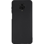 Bmax Essential Matte Case Xiaomi Redmi Note 9 Pro Hoesje - Black/ - Zwart