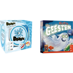 999Games Spellenbundel - Kaartspel - 2 Stuks - Dobble Beach Waterproof & Vlotte Geesten