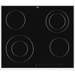 Etna keramische kookplaat (inbouw) KC360RVS - Zwart