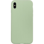 Bmax Liquid Silicone Case Hoesje Voor Iphone Xs Max - Spearmint/mint - Groen