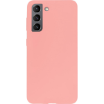 Bmax Liquid Silicone Case Hoesje Voor Samsung Galaxy S21 - Peach/perzik - Roze